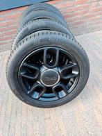 Set Zomerbanden Fiat 500 maat 185/55-15, Auto-onderdelen, Banden en Velgen, Ophalen, Gebruikt, 15 inch, 185 mm