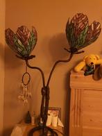 Tiffany Lamp met Bloemmotief, Ophalen, Gebruikt, 100 tot 150 cm, Tiffany