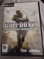 Call of duty 4 modern warfare pc, Spelcomputers en Games, Games | Pc, Vanaf 18 jaar, Shooter, 1 speler, Ophalen of Verzenden