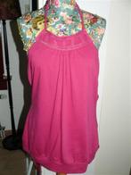 0727 QS s. Oliver mt XL nieuw label haltertop tuniek fuchsia, Verzenden, Maat 46/48 (XL) of groter, Nieuw, Zonder mouw