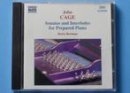 John Cage - Sonatas and Interludes for Prepared Piano, Overige typen, Gebruikt, Ophalen of Verzenden, Modernisme tot heden