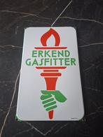 Emaille bord Erkend Gastechnisch Installateur, Ophalen
