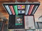 Pegasi pokerset in koffer. 300 fiches, Ophalen, Zo goed als nieuw