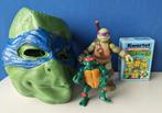 Turtles/kwartet & Donatello Michelangelo & masker Leonardo, Ophalen of Verzenden, Gebruikt, Beeldje of Figuurtje