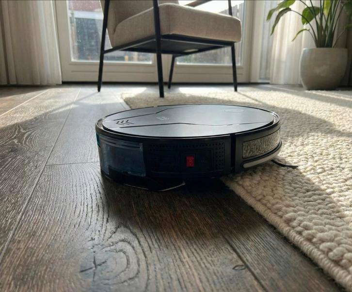 Robotstofzuiger met dweilfunctie en app bediening, Witgoed en Apparatuur, Stofzuigers, Zo goed als nieuw, Robotstofzuiger, Minder dan 1200 watt