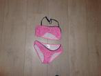 roze bikini van Lentiggini, maat 128, Ophalen of Verzenden, Zo goed als nieuw, Meisje, Sport- of Zwemkleding