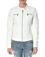ONLY bandit pu biker noos bikerjack leren jas jack wit 38, Maat 38/40 (M), Only, Wit, Nieuw