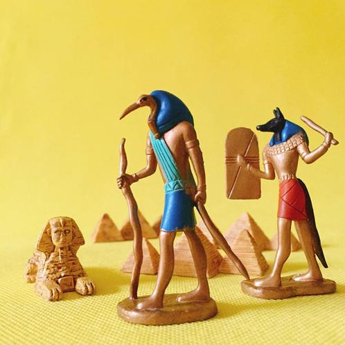 Egyptische Beeldjes / Beeld Poppetje Figuur Pyramide, Verzamelen, Beelden en Beeldjes, Nieuw, Verzenden