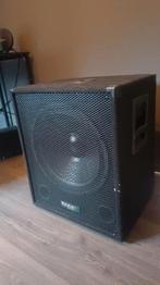 Ibiza Sound CUBE1512 Actieve 2.1 Speaker & Subwoofer Set, Ophalen, Zo goed als nieuw, Minder dan 500 watt