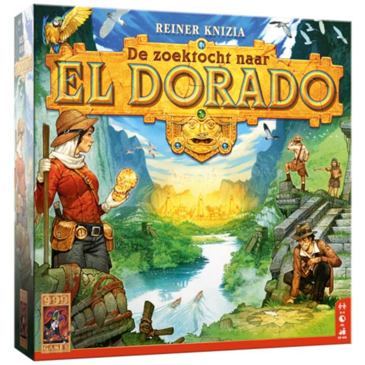 De Zoektocht naar El Dorado - Bordspel | Nieuw in doos, Hobby en Vrije tijd, Gezelschapsspellen | Bordspellen, Nieuw, Een of twee spelers