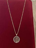 Mooie 14 karaat gouden ketting met hanger, Sieraden, Tassen en Uiterlijk, Kettingen, Ophalen of Verzenden, Nieuw, Goud, Goud