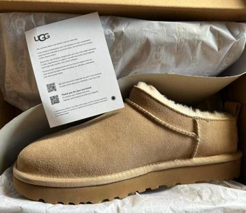 UGG classic micro maat 38 beige sand Uggs mini beschikbaar voor biedingen