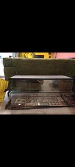 Terrarium knaagdier 100x40x50 MET BARST IN RUIT, Dieren en Toebehoren, Knaagdieren en Konijnen | Hokken en Kooien, Kooi, Gebruikt
