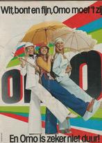 Retro reclame 1976 Omo wasmiddel jaren 70 dames, Verzamelen, Retro, Verzenden, Overige typen