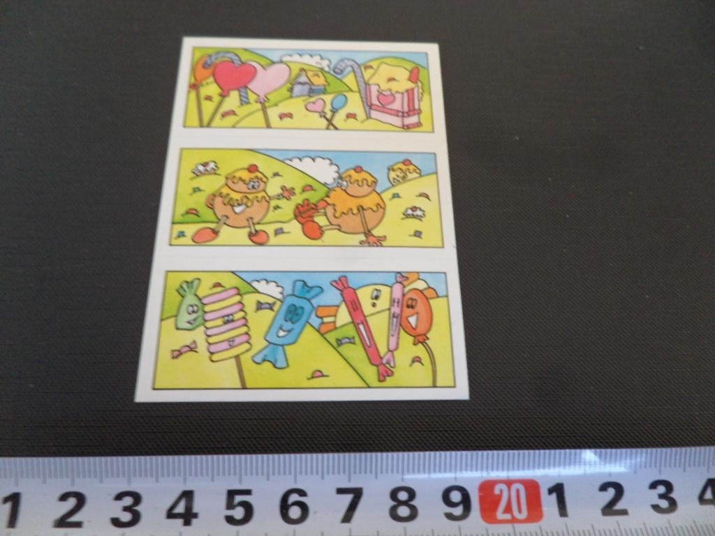 sticker PANINI   snoep gebak, Verzamelen, Ophalen, Zo goed als nieuw