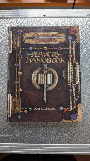 D&D 3.0 Player's Handbook (Core Rulebook I) beschikbaar voor biedingen