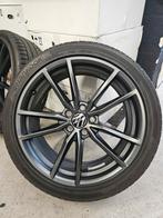 19 inch Orginele Pretoria velgen met Hankook banden, Gebruikt, Ophalen of Verzenden, Bumper, Volkswagen