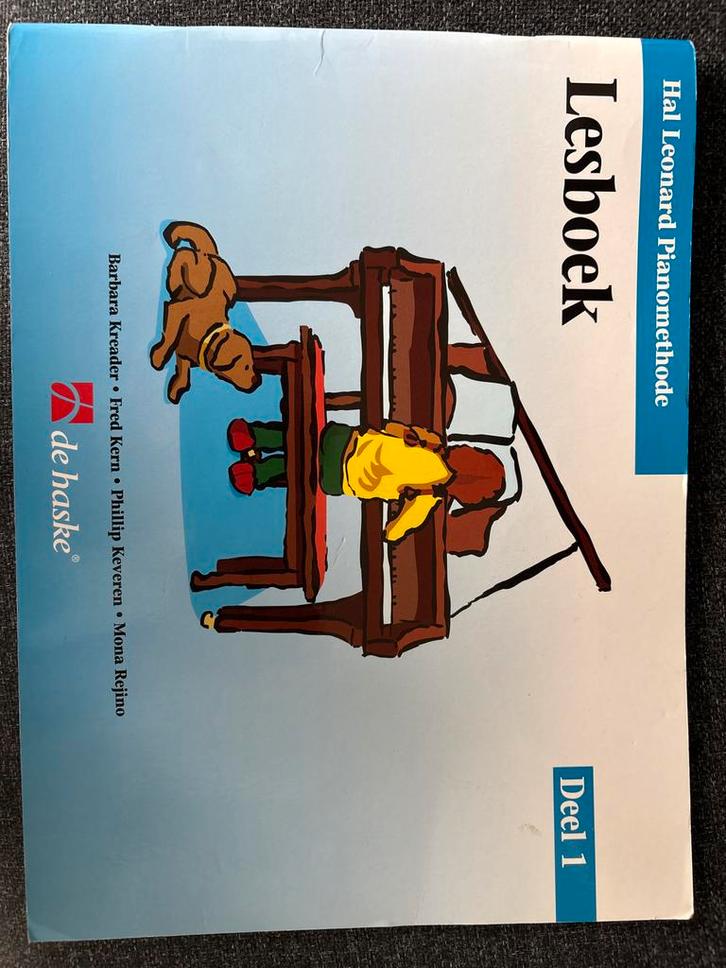 Hal Leonard Lesboek Piano Deel 1, Muziek en Instrumenten, Bladmuziek, Zo goed als nieuw, Les of Cursus, Klassiek, Piano, Ophalen
