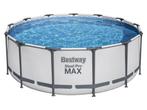 Bestway Steel Pro MAX zwembad - 366 x 122 cm, Tuin en Terras, Zwembaden, 300 cm of meer, 200 tot 400 cm, Rond, Gebruikt