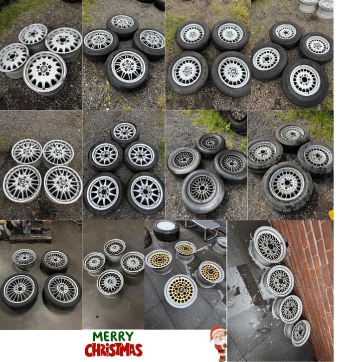 Diverse originele BMW, Alpina, BBS, Hartge & ATS velgen, Auto-onderdelen, Banden en Velgen, Velg(en), Zomerbanden, 16 inch, Gebruikt