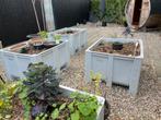 4 Compostbakken / Magazijnbakken - 120x100x80 cm, Ophalen, Kunststof, Gebruikt, 100 cm of meer