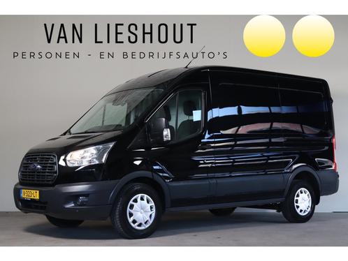 Ford Transit 350 2.0 TDCI 170PK L2H2 NL-Auto! Camera I Carpl, Auto's, Bestelauto's, Bedrijf, Te koop, ABS, Achteruitrijcamera