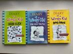 Boek - Diary of a Wimpy Kid - serie van 3 stuks, Boeken, Zo goed als nieuw, Jeff Kinney, Ophalen