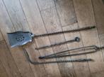 Zeer oud smeedijzeren haard set, Heikant 21 Kaatsheuvel, Overige soorten, Belle Vieille Brocante, Ophalen of Verzenden