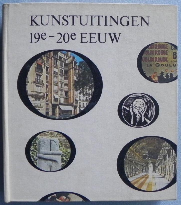 Kunstuitingen 19e en 20e eeuw, ringmap met veel illustraties, Boeken, Kunst en Cultuur | Beeldend, Gelezen, Ophalen of Verzenden