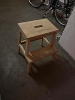 Houten Trapje / Opstapje, Huis en Inrichting, Krukjes, Ophalen, Gebruikt, Hout