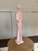 Mannelijk beeld van gips, hoogte 60 cm., Verzamelen, Beelden en Beeldjes, Ophalen, Gebruikt, Mens