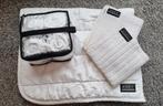 Anky sjabrak/dekje, bandages en 4x onderlegger, wit, Dieren en Toebehoren, Paarden en Pony's | Dekens en Dekjes, Ophalen, Gebruikt