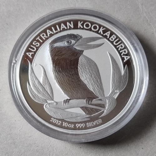 10 oz Zilver Kookaburra munt 2012 uit Australië, Postzegels en Munten, Edelmetalen en Baren, Zilver, Ophalen of Verzenden