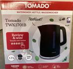 Waterkoker Tomado zwart, Witgoed en Apparatuur, Waterkokers, 1 tot 2 liter, Ophalen of Verzenden, Nieuw