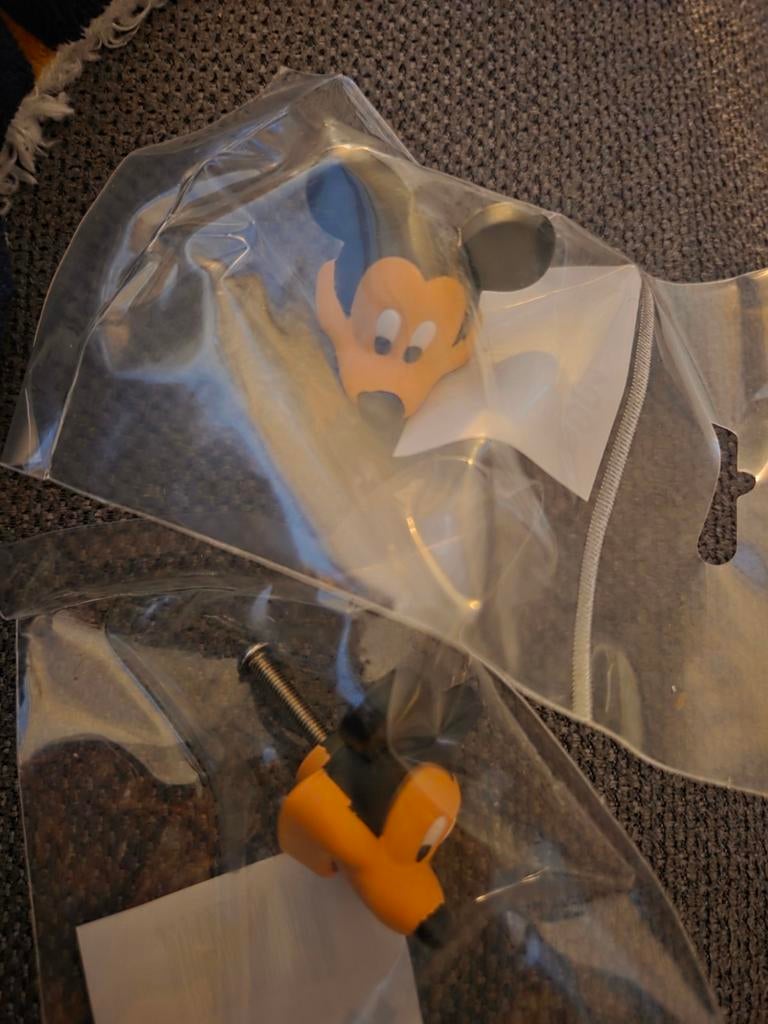 Mickey Mouse Deurknoppen - Nieuw in Verpakking, Ophalen of Verzenden, Nieuw