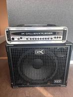 GK bas versterker 15" cabinet & 400W top (RB ii series), Gebruikt, 100 watt of meer, Ophalen, Basgitaar