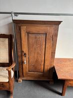 Antieke Eikenhouten Kast, Huis en Inrichting, Ophalen, Gebruikt, Eikenhout, 50 tot 100 cm
