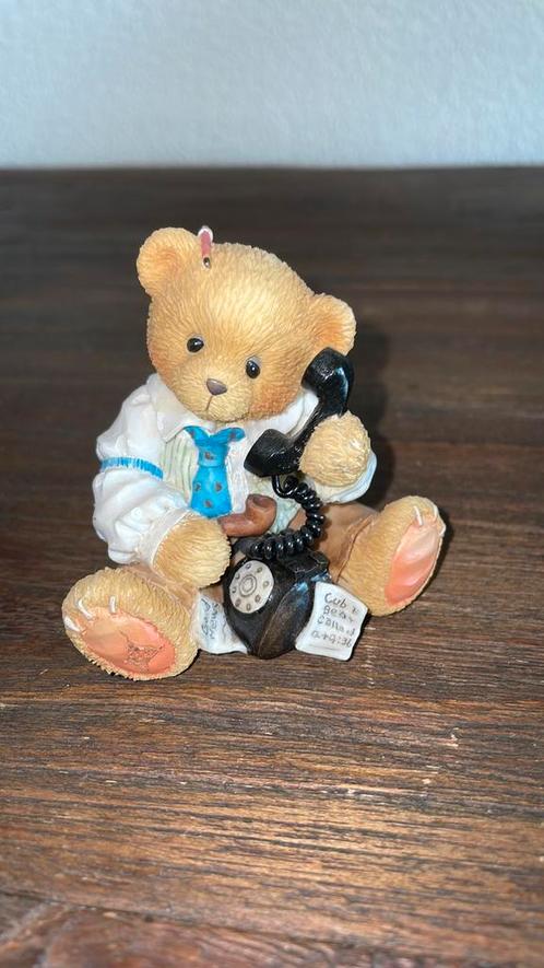 Cherished Teddies “R. Harrison Hartford”, Verzamelen, Beren en Cherished Teddies, Zo goed als nieuw, Beeldje, Cherished Teddies