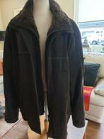 Heerlijke suede leren winterjas maat XL, Ophalen of Verzenden, Zo goed als nieuw, Maat 56/58 (XL), Bruin