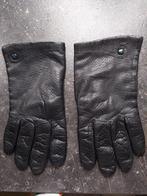 Zwarte leren handschoenen, Ophalen of Verzenden