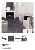 Flexxfloors Visgraat PVC Click - 135 M2 - NIEUW!, Kunststof, 50 tot 150 cm, Nieuw, Ophalen of Verzenden