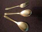 2 theelepels 1 gebaks vorkje van gero zilmeta voor 1.50, Ophalen of Verzenden
