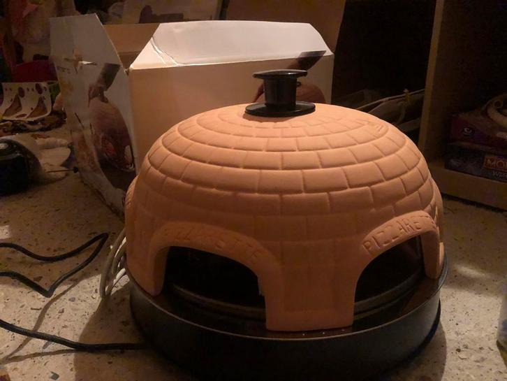 Pizzerette 6 persoons, Tuin en Terras, Pizzaovens, Zo goed als nieuw, Ophalen of Verzenden