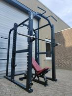 Crossmaxx Power rack + Titan barbell, Ophalen, Benen, -, -