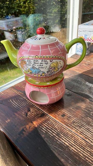 Theepot met warmhouder | Blond Amsterdam beschikbaar voor biedingen