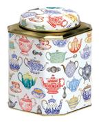 Theeblikje High Tea VK 10,5x10,5x13,8cm, Ophalen of Verzenden, Nieuw, Overige, Overige merken