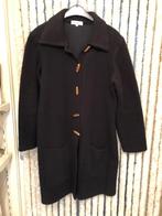 V) a01 alma mater zwarte jas met houtje touwtje L, Kleding | Dames, Alma matter, Verzenden, Zwart, Maat 42/44 (L)