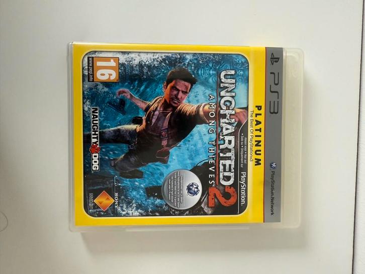 Uncharted 2: Among Thieves - PS3, Spelcomputers en Games, Games | Sony PlayStation 3, Gebruikt, Avontuur en Actie, 1 speler, Vanaf 16 jaar
