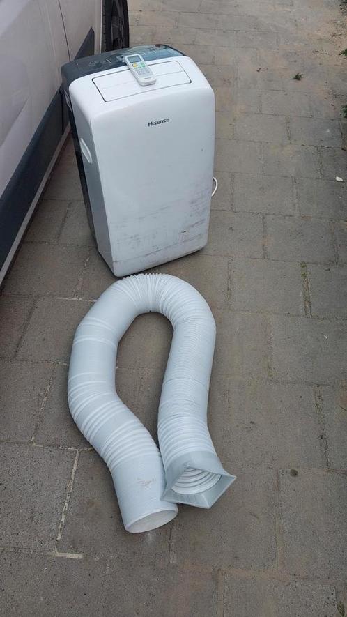 Hisense mobiele airo, Witgoed en Apparatuur, Airco's, Gebruikt, Mobiele airco, 60 tot 100 m³, 3 snelheden of meer, Koelen en Ontvochtigen