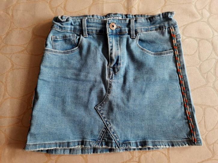 Spijkerrokje Tiffosi - lichtblauw - maat 152, Kinderen en Baby's, Kinderkleding | Maat 152, Zo goed als nieuw, Meisje, Jurk of Rok